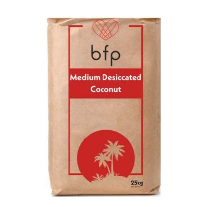 Desiccated Medium Grade Coconut (High Fat) | 25kg