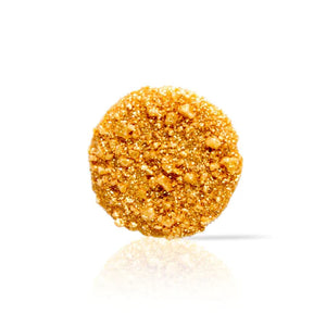 Dobla | White chocolate disc with a golden crumble effect | 486 Pack