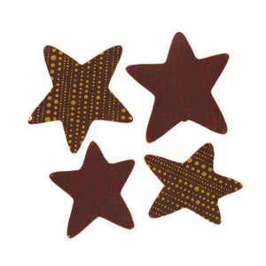 Chocolatree | Dark chocolate Christmas lights stars - 4 designs | 64pcs