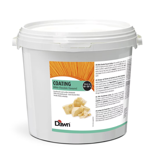 Dawn Foods | Delicream | White Chocolate Coating | 6kg