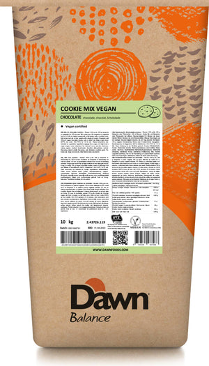 Dawn Foods | Vegan Cookie Mix Chocolate | 10kg