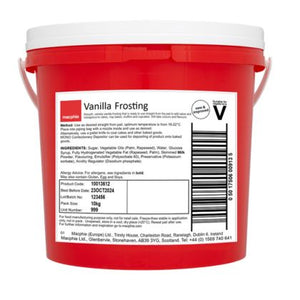 Vanilla frosting from Macphie