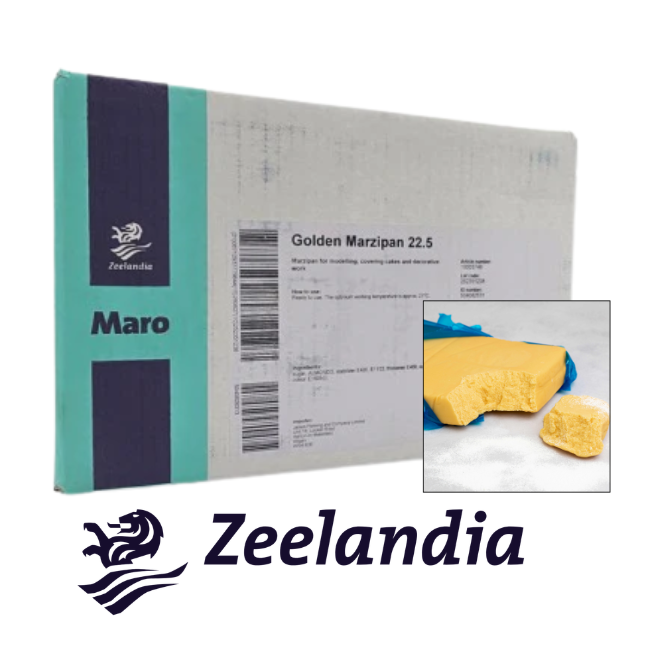 Zeelandia | Golden Marzipan | 4x2.5kg