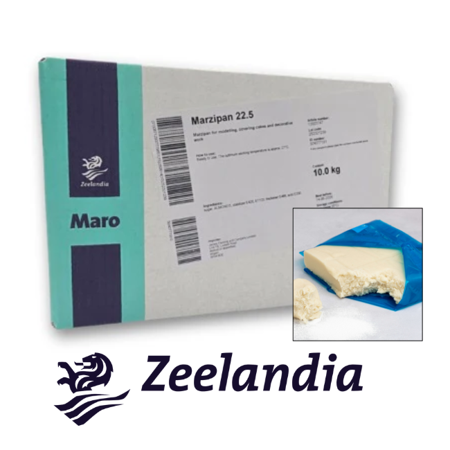 Zeelandia | Natural Marzipan | 4x2.5kg