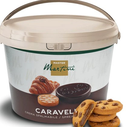 Master Martini | Caravella | Chocolate Hazelnut Bakestable Filling | 13kg