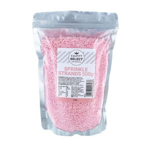Culpitt | Pink Sprinkle Strands | 500g