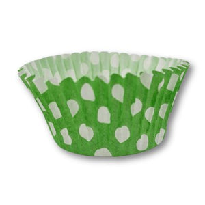 Lime Green Polka Dot Bun Cases 360’s