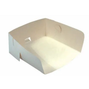 Plain White Service Trays 152x152x64mm | 500 Pack