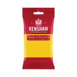 Renshaw | Yellow Ready To Roll Icing | 12 x 250g