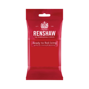 Renshaw | Poppy Red Ready To Roll Icing | 12 x 250g