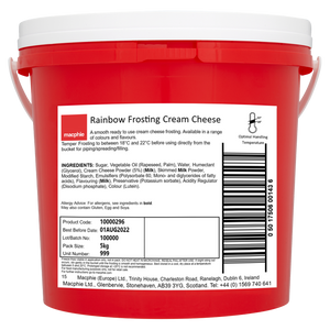 Macphie | Rainbow | Cream Cheese Frosting | 5kg