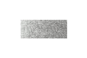 Silver Rectangular Log and Swiss Roll Card 8 x 4 Inch | 25 Pack