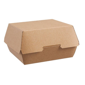 Medium Kraft Clamshell Box | 250 Pack