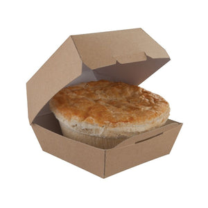 Medium Kraft Clamshell Box | 250 Pack