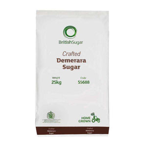 British Sugar | Demerara Sugar | 25kg