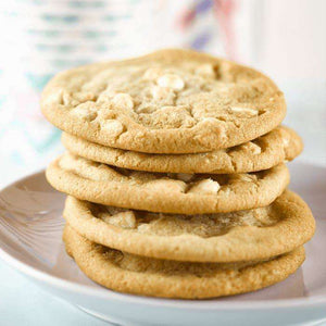 Baker & Baker | Frozen Ready-to-Bake White Chocolate Cookie Pucks (50g) | 90 Pack
