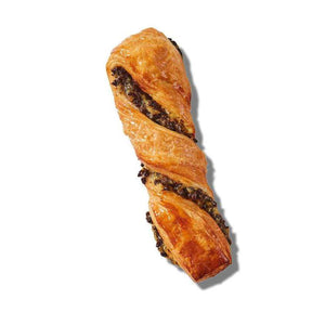 Bridor | Frozen Ready-To-Prove Chocolate Pastry Twists (120g) | 65 Pack