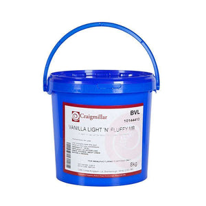 CSM | Craigmillar Light N' Fluffy | Vanilla Flavour Frosting | 8kg