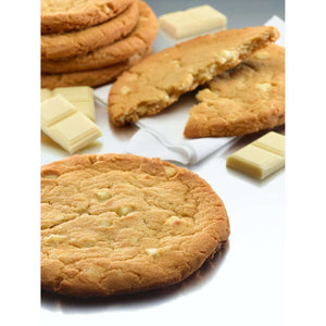 Ruth's | Frozen Ready-To-Bake Large White Chocolate Cookie Pucks | 40 x 107g