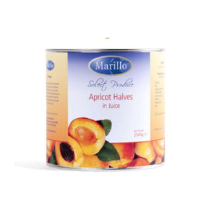 Marillo | Apricot Halves | 6 x 2.6kg Cans
